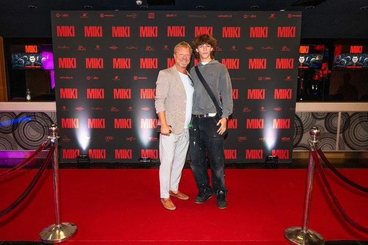 Maroš Kramár so synom